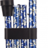 Opvouwbare wandelstok - gebloemd 74 - 84 cm - Afbeelding 3